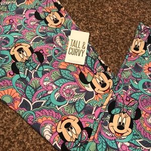 LulaRoe Disney leggings Minnie Mouse